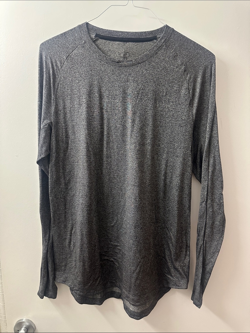 Lululemon Drysense/License to Train Long Sleeve Shirt, Gray